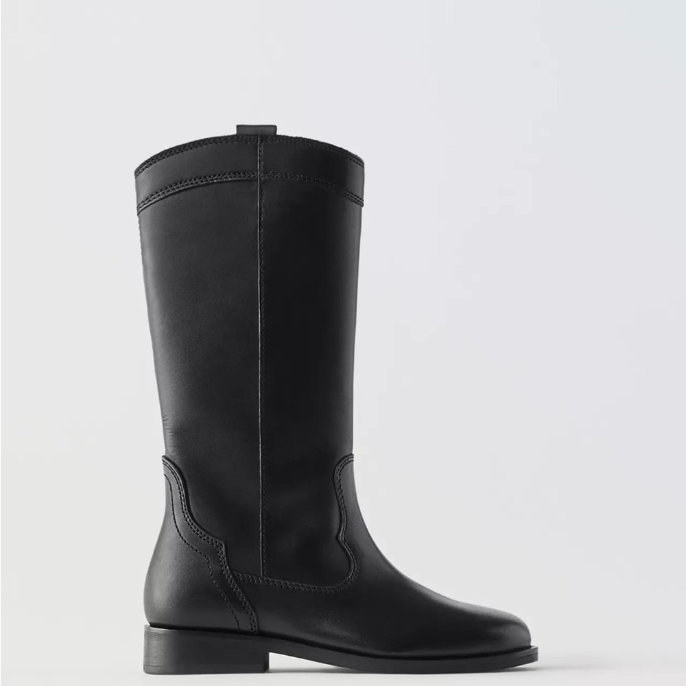 Zara Kids Black Boots